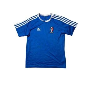 Adidas Skateboarding Gonz 89 Jersey Blue White Mens Size L Climalite